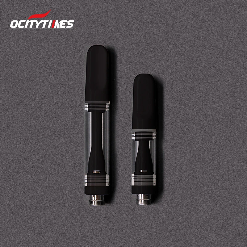 Custom logo black white full ceramic vape atomizer cbd oil
