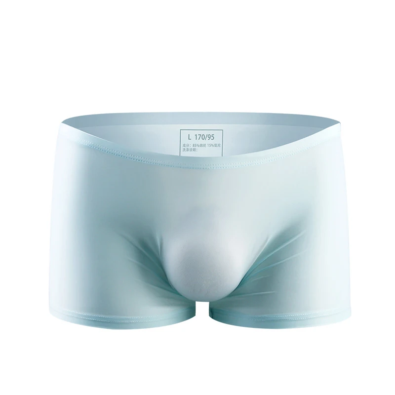 Solid Color Seamless Underwear Boys Underwear Boxer Shorts