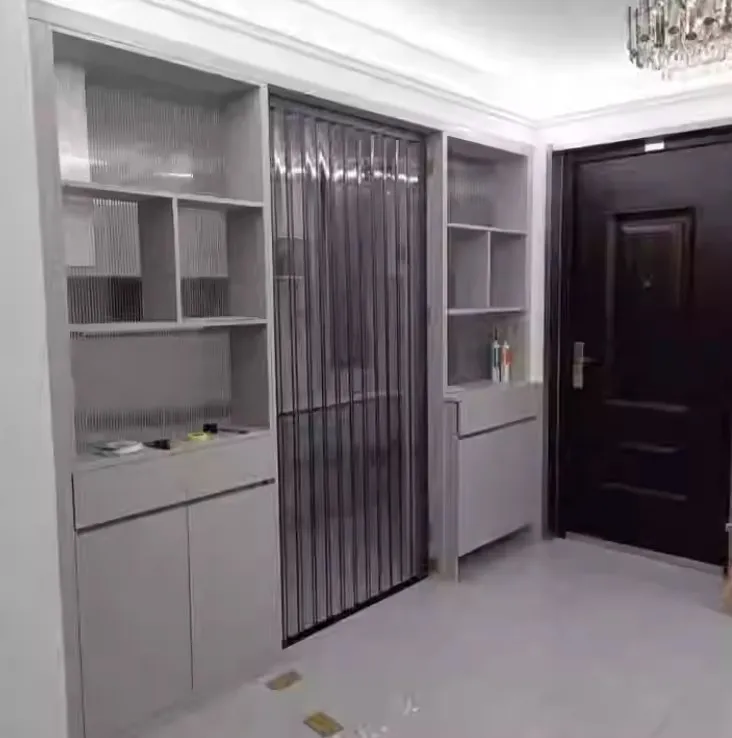 Space-Saving Seamless Folding Doors for Home and Commercial Use, High Durability, Odor-Proof, and Safe