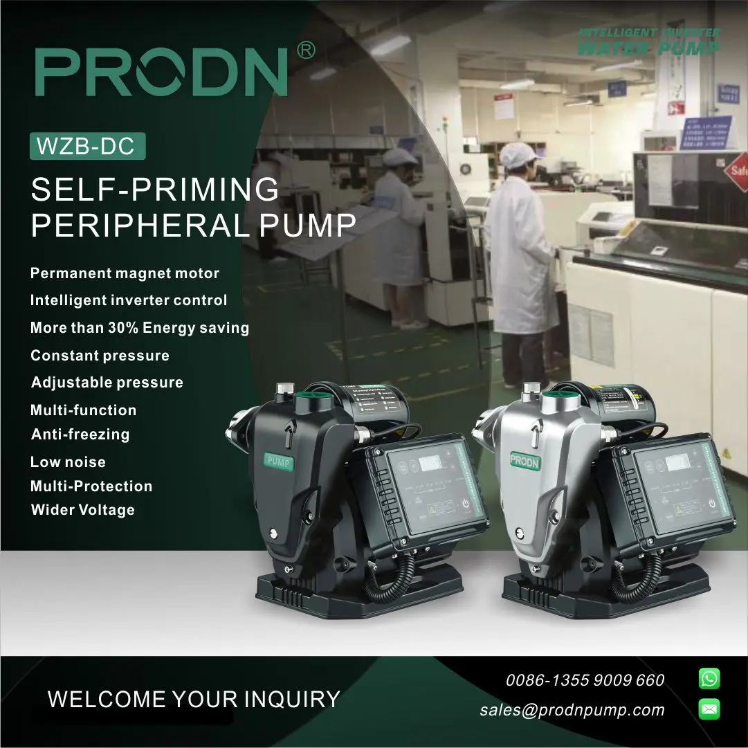 1WZB-25DC 600W Household Electric Inverter Water Pumps with smart controller