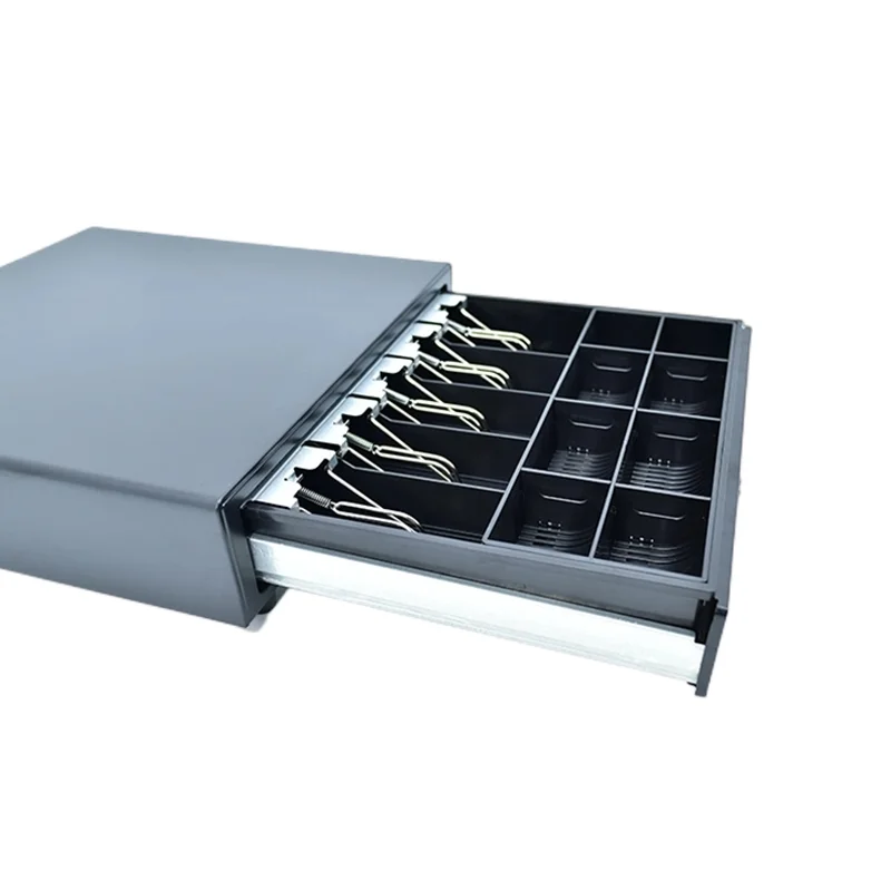 Черный мини-ящик для наличных 410 мм 12 В 4b8c rj11 rj12