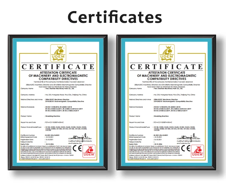 Modern Novel Design Wholesale Price Hdpe Pipe Shredder