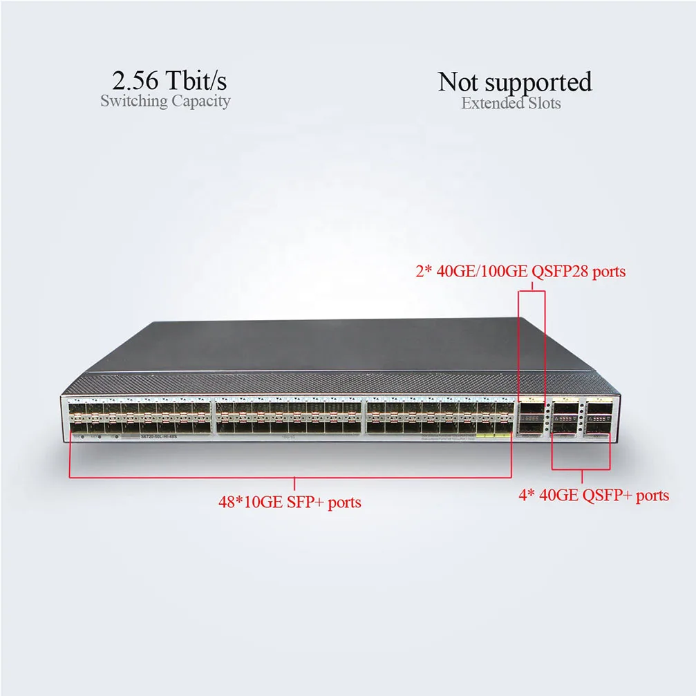 Сетевой коммутатор Ethernet S6720-50L-HI-48S гигабитный