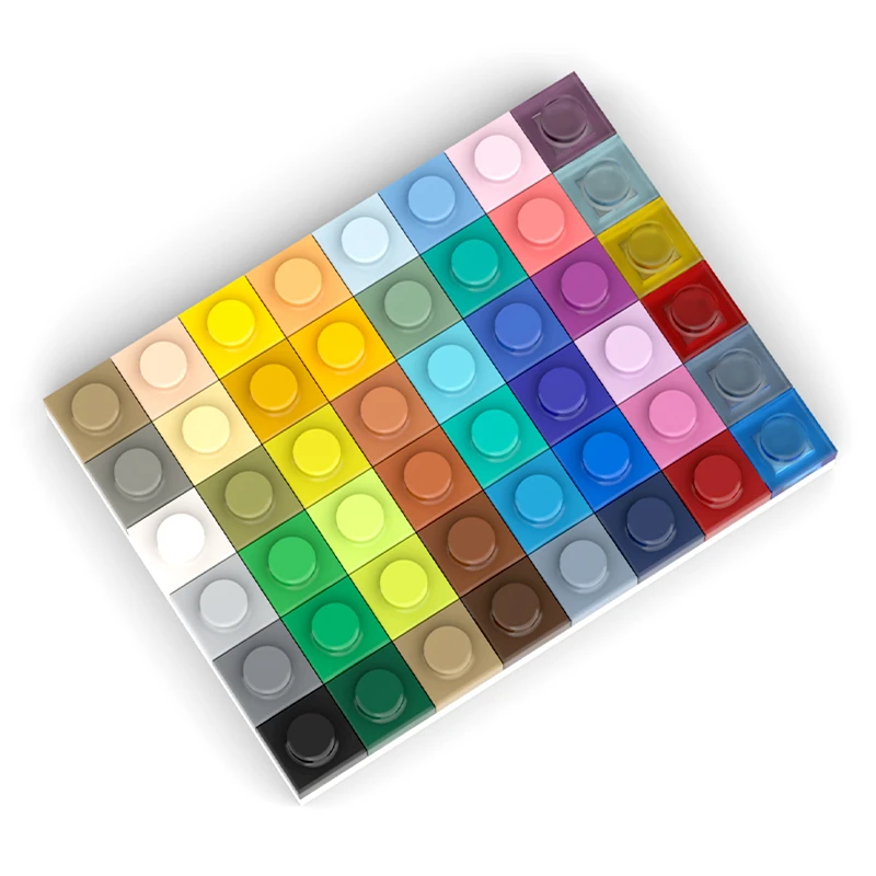1*1 block Model kits Building block for kids 1x1 Toy bricks colorful building parts MOC brick model 3024 building sets