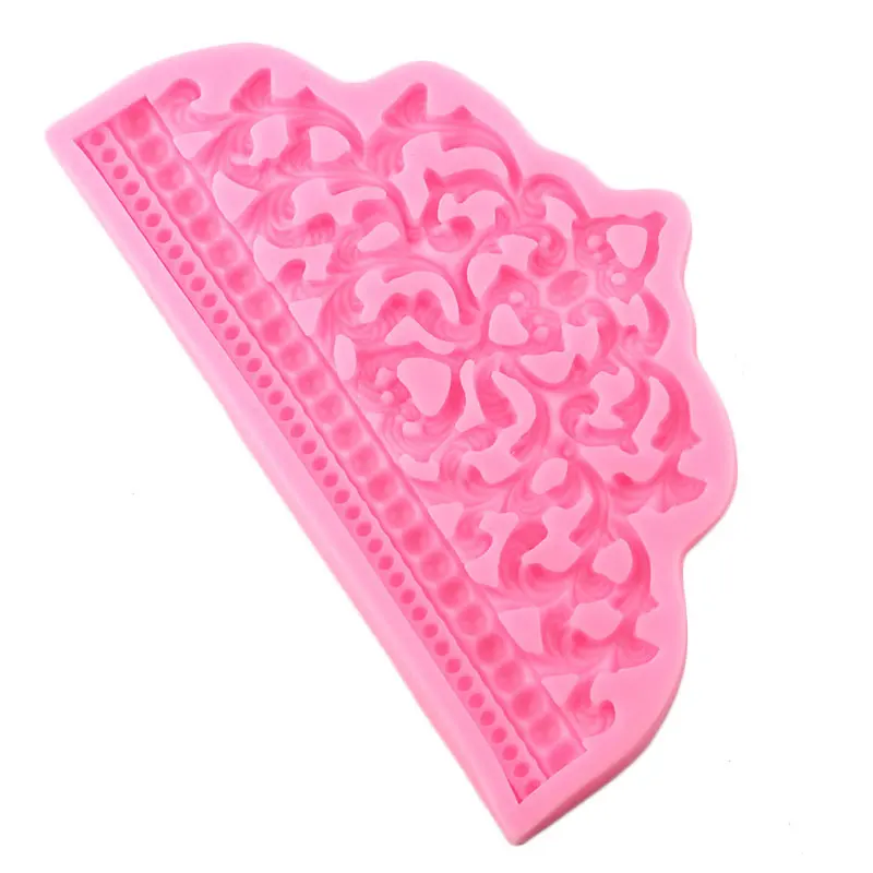 Crown Lace Silicone Mold Wedding Cake Topper Fondant Cake Decorating Tools DIY Cake Baking Candy Clay Chocolate Gumpaste Mould