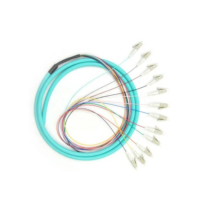 Singlemode/Multimode Simplex/Duplex 0.9mm LC muti-mode om3 pigtails lc Patch Cord 3m fiber optic pigtail lc/pc