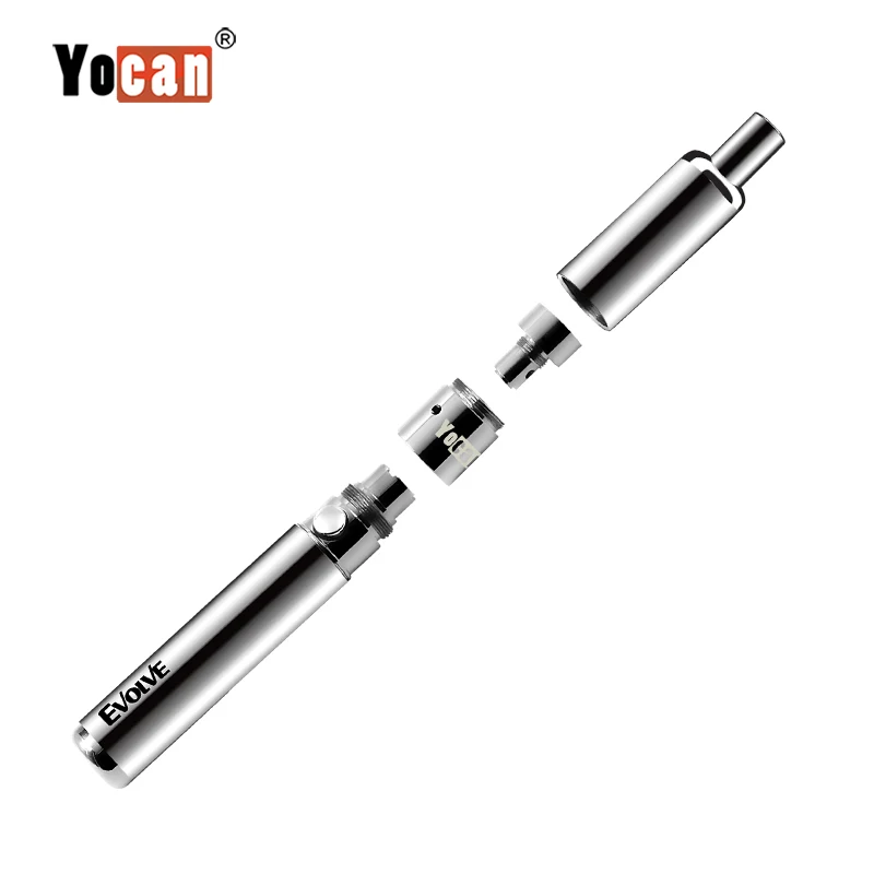 
2019 custom logo dry herb vaporizer 650mah battery Evolve-D smart vape mod pen 