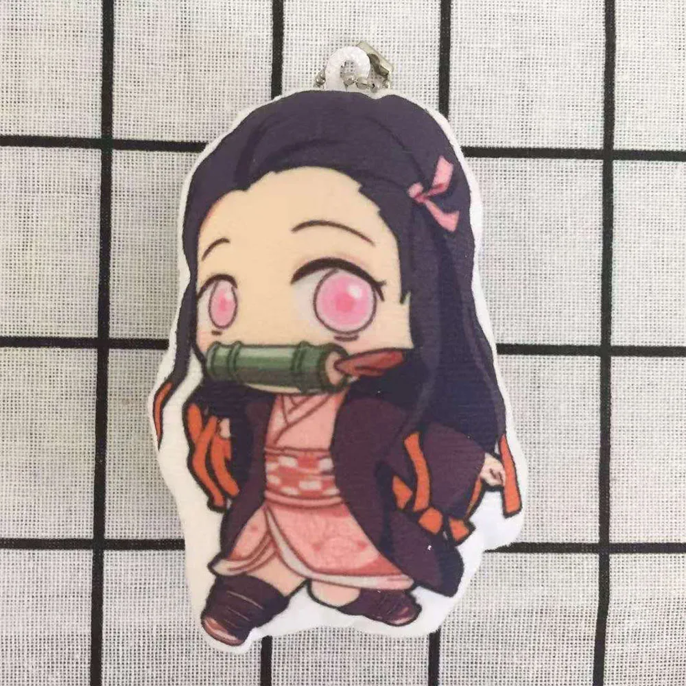 Custom Soft Creative Gift Anime Mini Cute Dakimakura Plushie Pillow Keychain