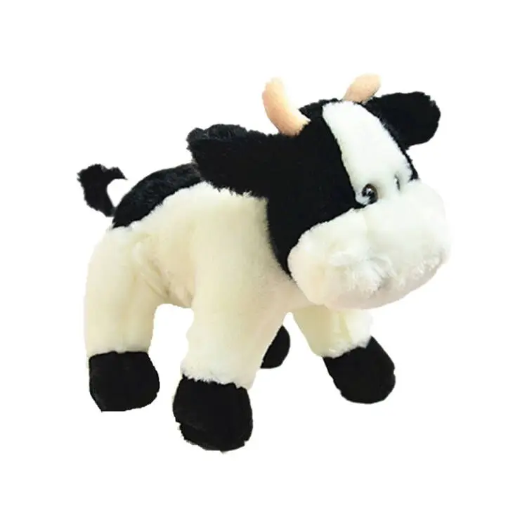 Baby Education Soft Horse Cow Plush Farm Animal Stuffed Animals Toy
