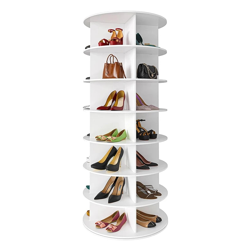 Custom floor standing rotating shoe display stand shoe rack for wholesale