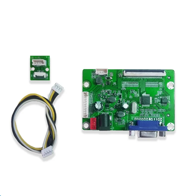 60pin плата преобразователя LVDS в VGA C090EAN02.0 комплект платы контроллера ЖК-дисплея