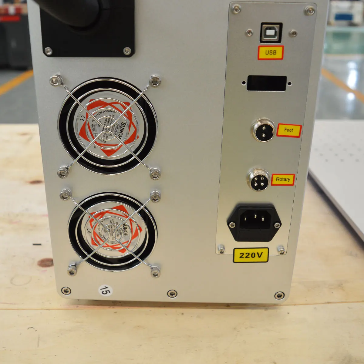Portable CO2 Fiber Laser Marking Machine Desktop Remote Monitoring Air Cooling Supports AI DXF DST PLT DWG BMP Formats Home Use