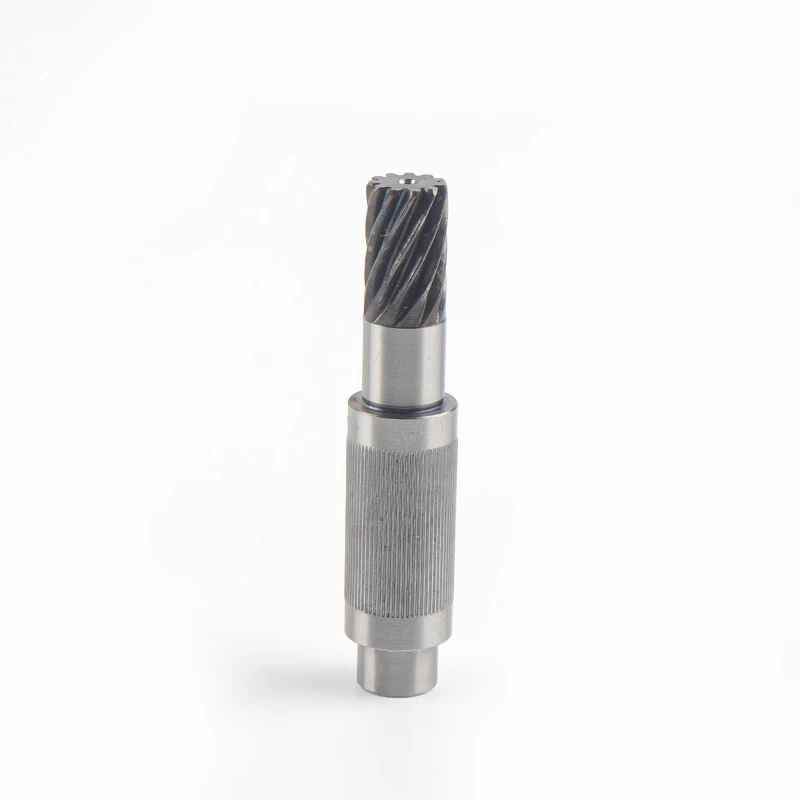 High precision CNC custom shafts spline shaft gear box high frequency process gear shafts