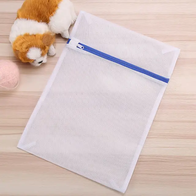 Hot Sale Wholesale Custom 7 Sizes Delicate Mesh Pouch Washing Machine Laundry Mesh Bag