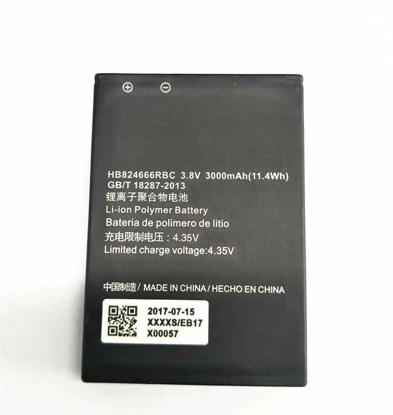 Popular Batteries HB824666RBC for Huawei Wireless Router E5577 3000mAh Li-ion Battery Cell Replacement from Factory