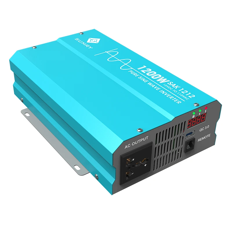 300w 600w 1200w 2000W inversor power inverter 12v 24v to 220v pure sine wave power inverter