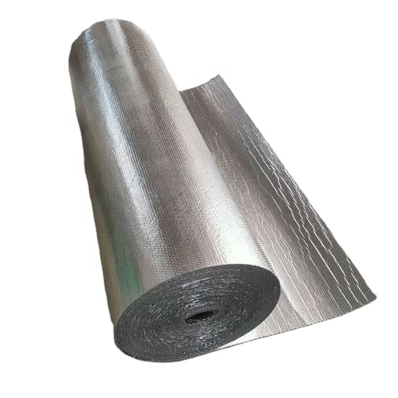 Bubble foil insulation rolls multi layer thermal insulator