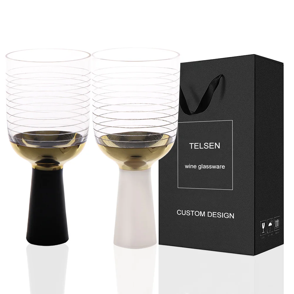 440ml 16oz Leadfree Crystal Goblet Wine Glass Red Wine Gasses for Wedding, Party, Gift, Restaurant, Home, Hotel