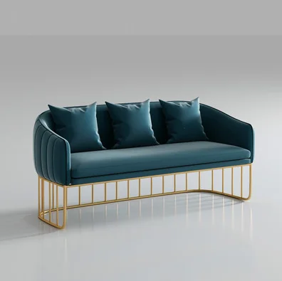 Nordic postmodern style sectional sofa escritorio office furniture reception meeting room sofa