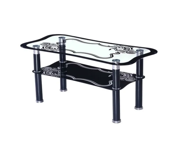 Hot Sale Nordic Style Metal Legs Large Oval Tempered glass desktop Countertop Coffee Table For The Living Room