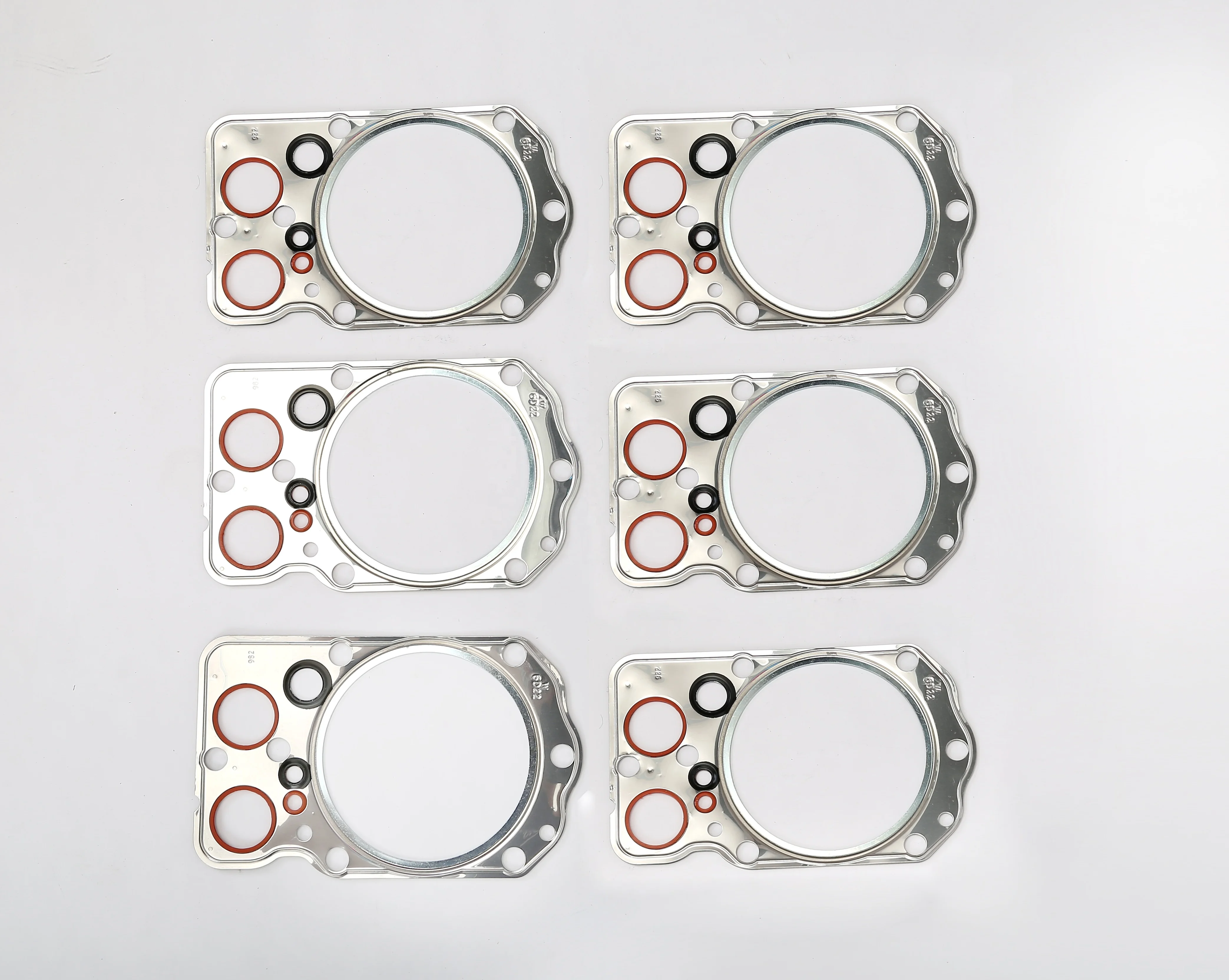 JCAR full gasket 6D22 / 6D22T ME999730 / ME999370 ME051021(5R) / ME051132 gasket cylinder head diesel TRUCK BUS engine parts
