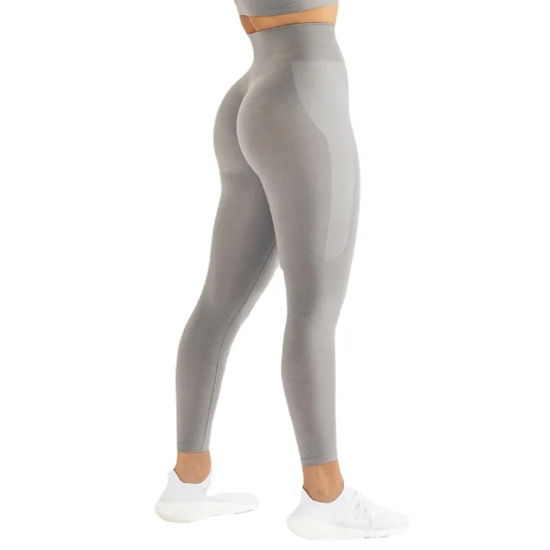 New Style Seamless Sports Leggings Fitness Pants High Waist Tummy Compression Leggings For Women
