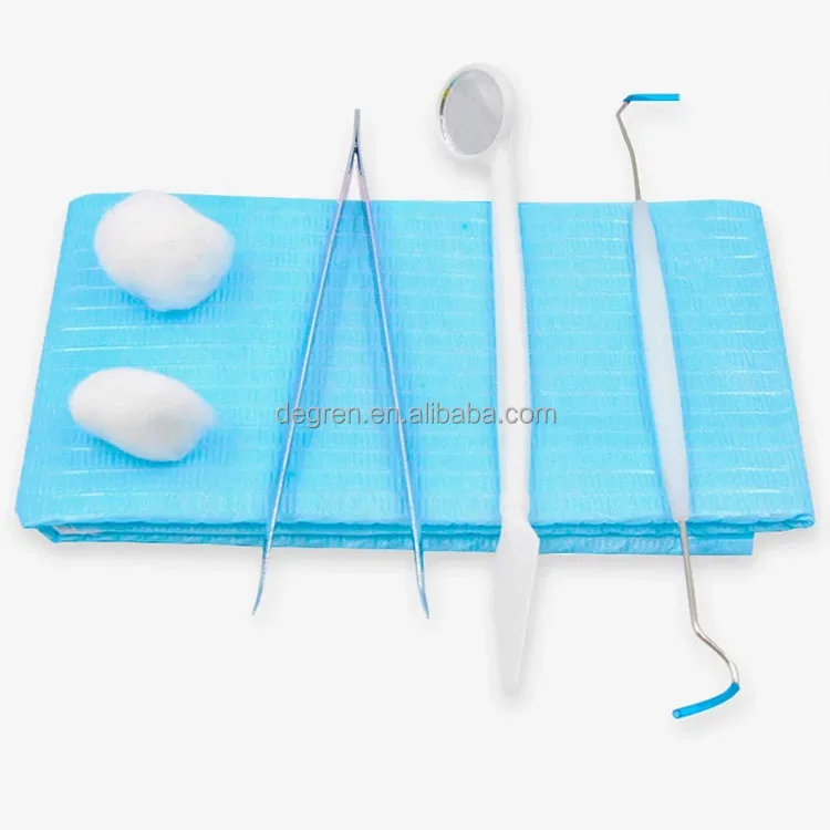 Disposable Dental instrument kit 3 in 1 or 5 in 1 dental set dental implant surgical kit for dentist use