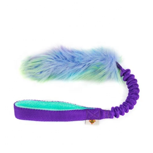 Единорог мех с эластичной ручкой прочная игрушка для собаки из искусственного меха игрушка для щенка