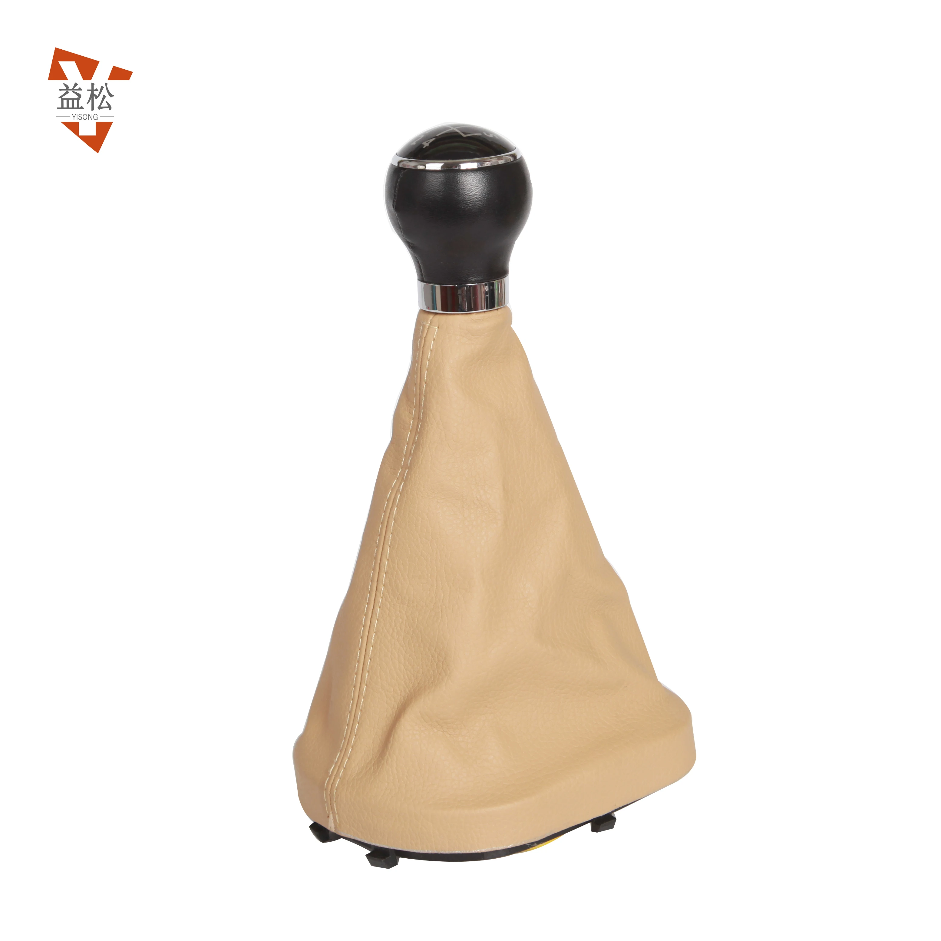 Manufacture accessories transmission car gear shift lever cover black/yellow 5 speed universal for VW LAVIDA