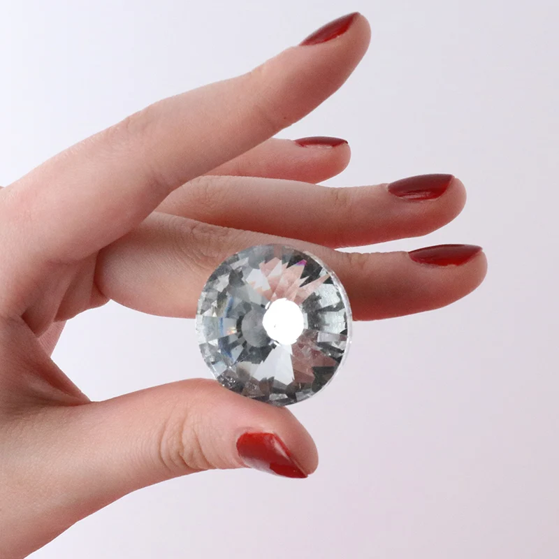 Wejoy wholesale 16mm 18mm  20mm 22mm 30mm 45 mm size crystal upholstery button for sofa