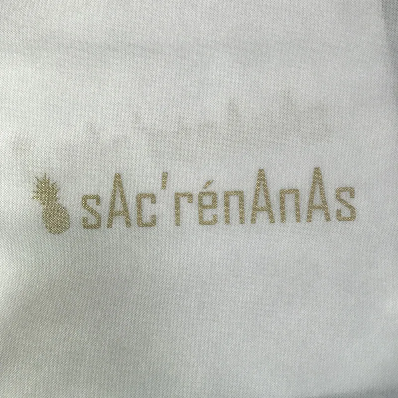 Высококачественные нетканые сумки для покупок пучковые с собственным логотипом