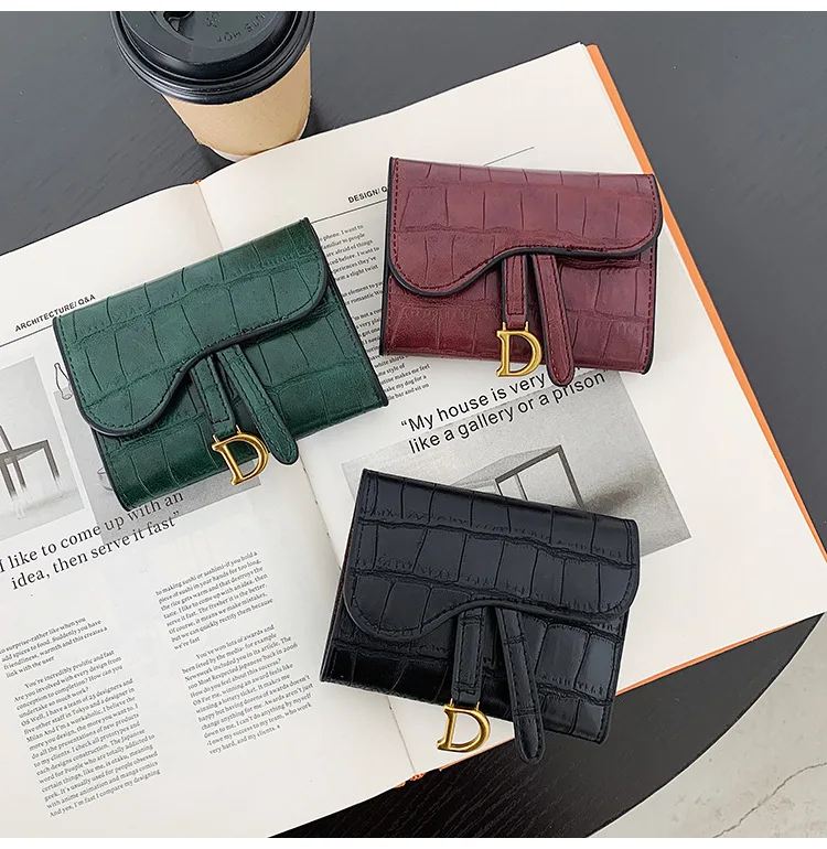 Custom Men Designer Luxury Metal Card Holder Smart Leather Key Wallet For Women Fashionable