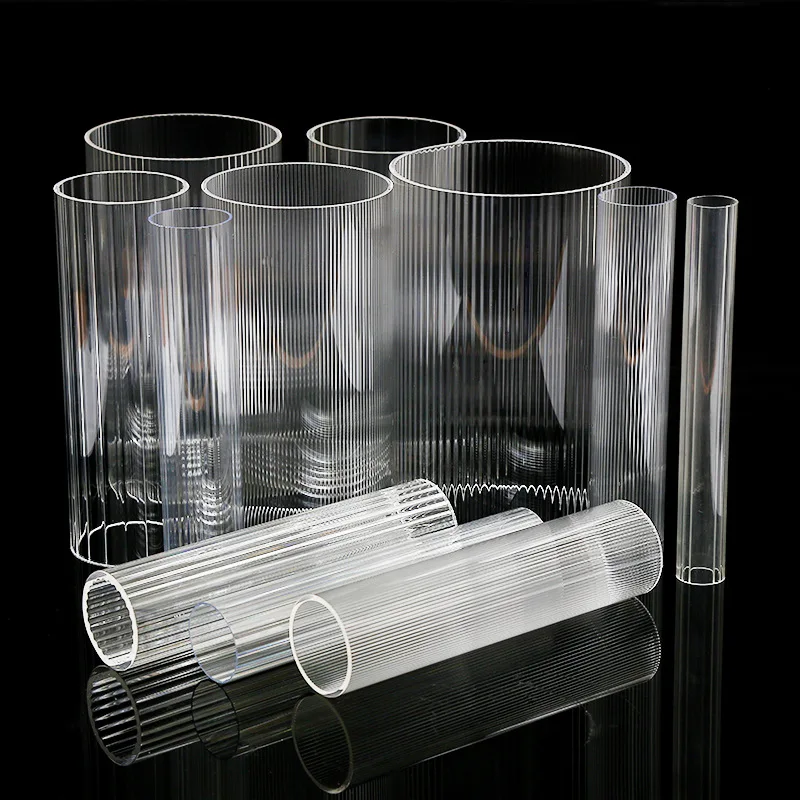 Factory Price Large Diameter Polycarbonate Plastic Tube Corrugated PC Pipe