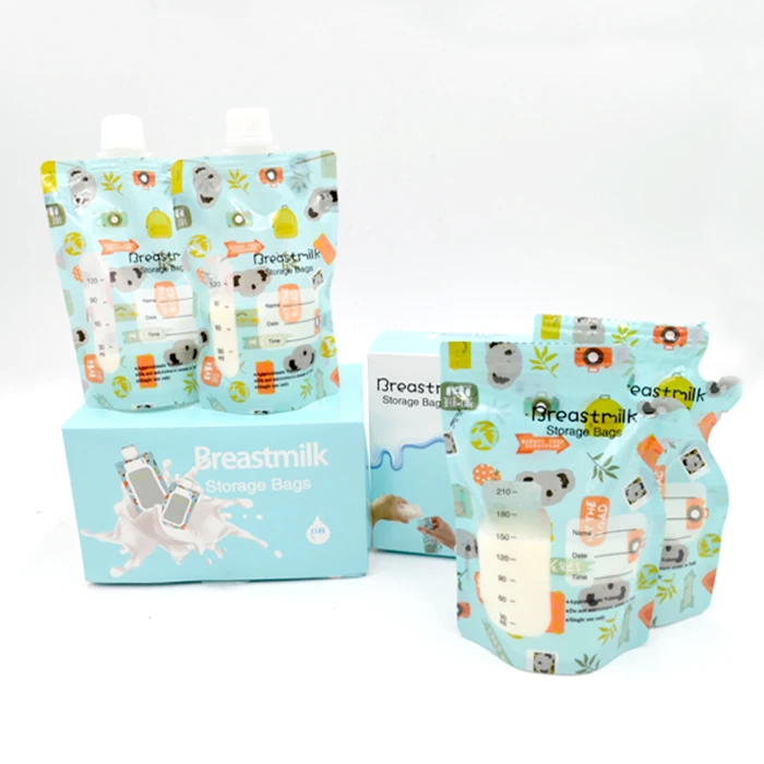 Best price eco plastic breastfeeding milk bags