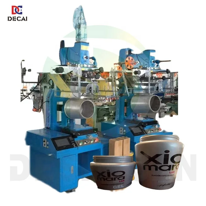 2021 new arrival automatic conical transfer printing machine for plastic Bucket