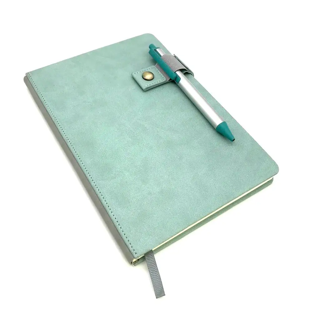 
A5 A6 Wholesale custom logo notebook soft leather notebook manufacturer 