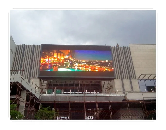 TOPLED Street Video outdoor led large screen display p6 P8 P10 P12 P16 P20 P25 oled commercial advertising display screen