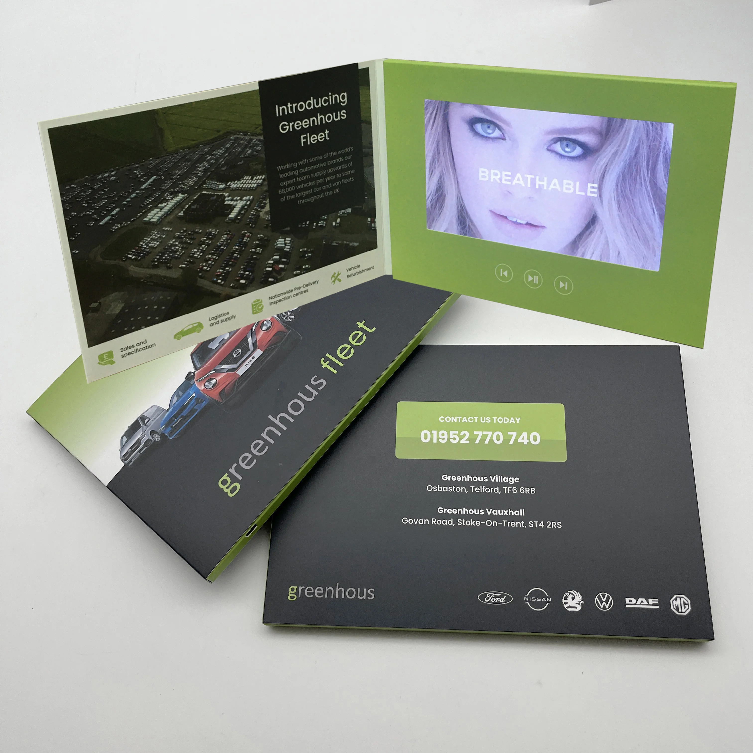 Advertising Products Digital Lcd Screen Mailer Booklet Greeting Card Book Box Video Brochure