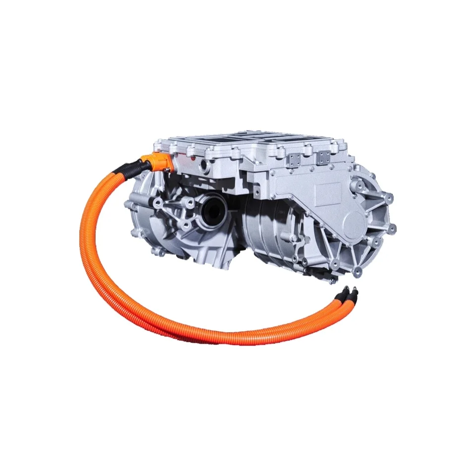 
electric motor and gearbox and controller automotive electric vehicle powertrain system EV conversion part 