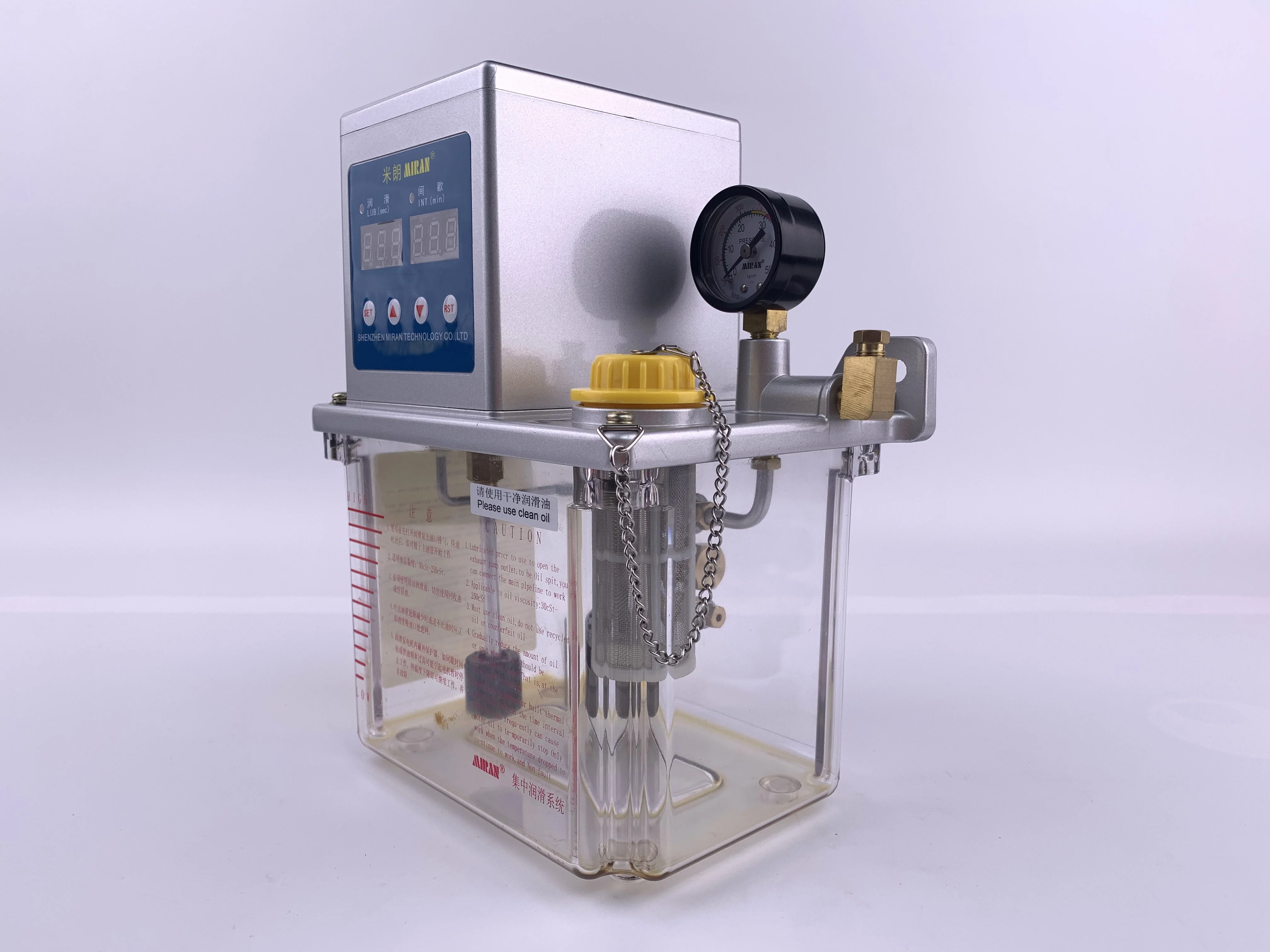 Miran 2L small hydraulic pump central lubrication system electric oil gear pump dispenser pump