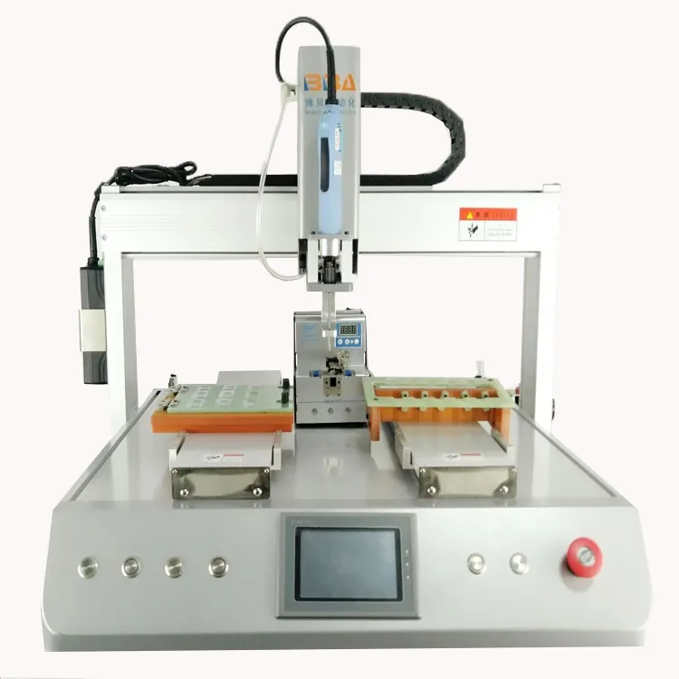 High performance XYZ axis power screwdriver assembly line machine
