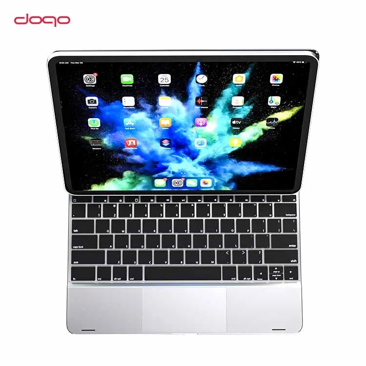 Откидная крышка Подставка беспроводная алюминиевая клавиатура-чехол для apple ipad pro 12 9 дюймов с трекпад