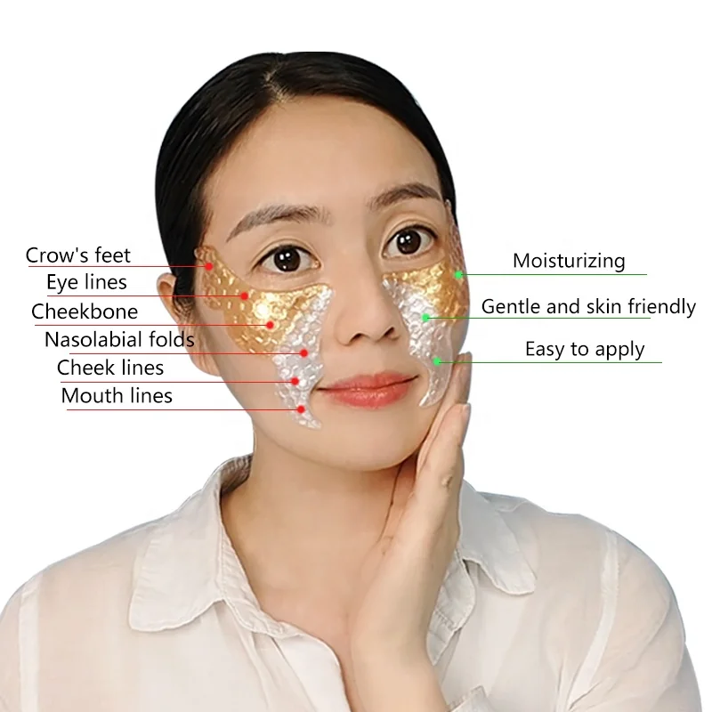 Anti-Wrinkle Face Wrinkle Patches Reduce Fine Lines For Mouth And Eyes Smile Fine Lines Prevent Skin Aging Eye Mask Patch