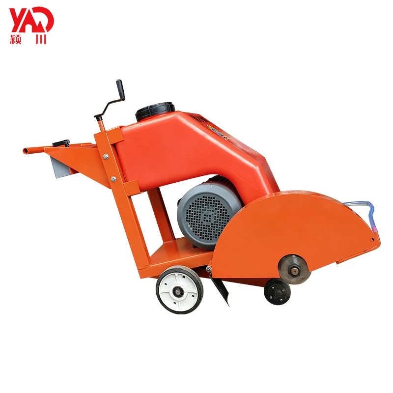 Walk behind gasoline robin electric asphalt floor road cutting saw machine concrete cutter
