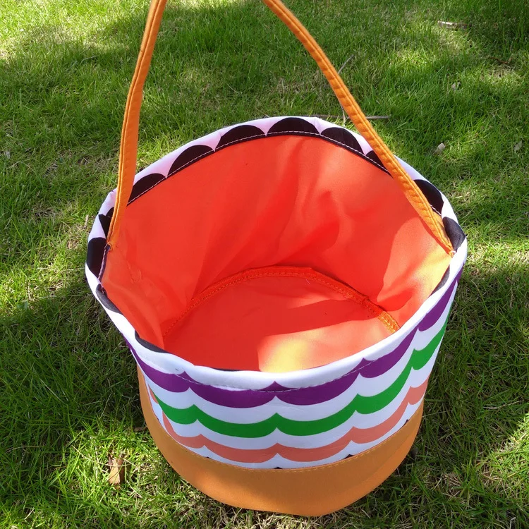 2021 New Design Halloween Decoration Sublimation Basket Personalized