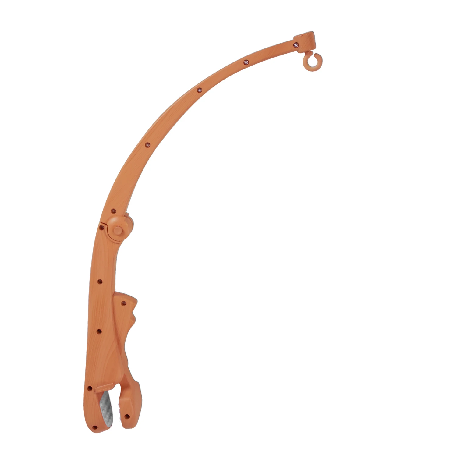 Diy Hanging Support White Nut Screw Baby Crib Mobile Arm Bracket And Bed Bell Holder