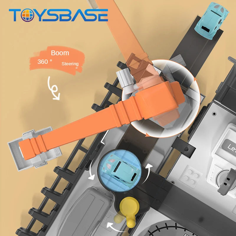 Двухслойный автобус Приключения трек автомобиль гараж игра DIY парковка игрушки