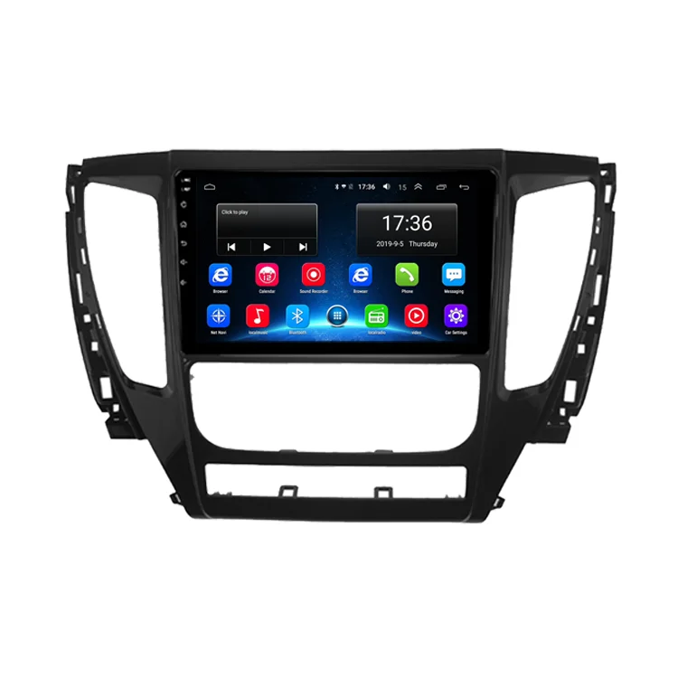 FOR MITSUBISHI PAJERO 2017 9inch android 9.1 car multimedia dvd player gps navigation with 3G 4G wifi radio