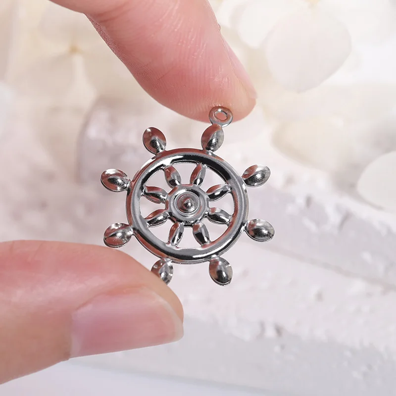 DIY простые модные 316 подвески из нержавеющей стали персонализированный модный дизайн животных фрукты стиль аксессуары ручной работы