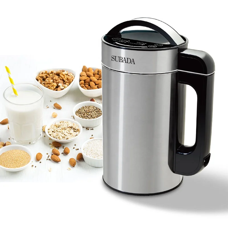 7-In-1 Nut Milk Maker Food Processor Custom Recipe Book Hot Cold Self Cleaning Soy Milk Built-in Strainer Basket Oat 1.3 L 1.5 L